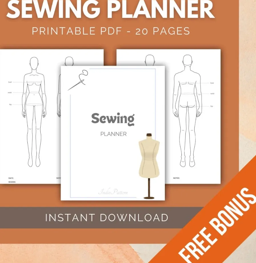 Printable Sewing Planner Cover